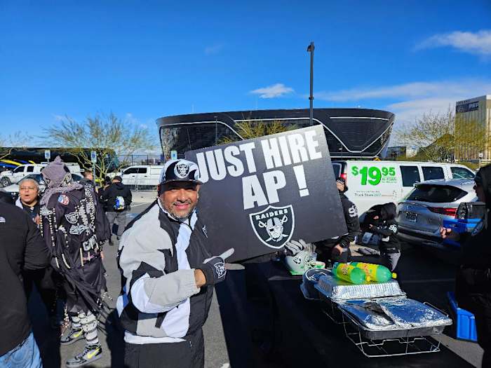 Vegas Railph, Famous For His We Deserve Better Sign, Made a Statement Today